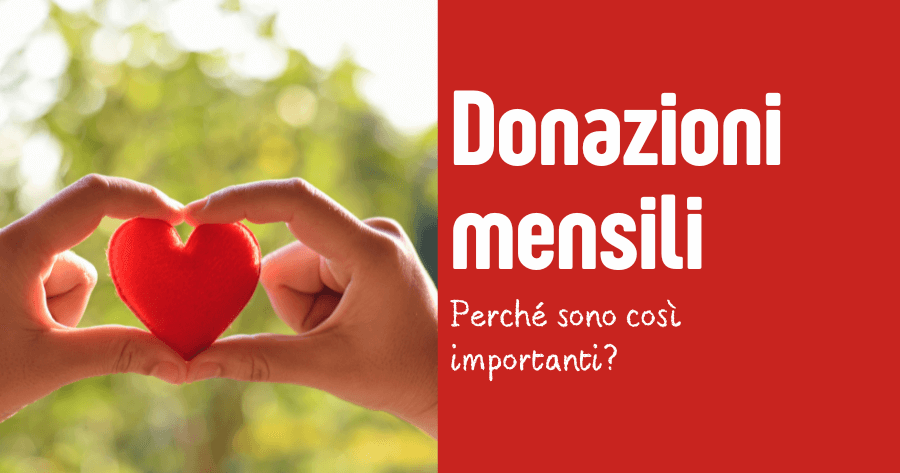 donazioni mensili